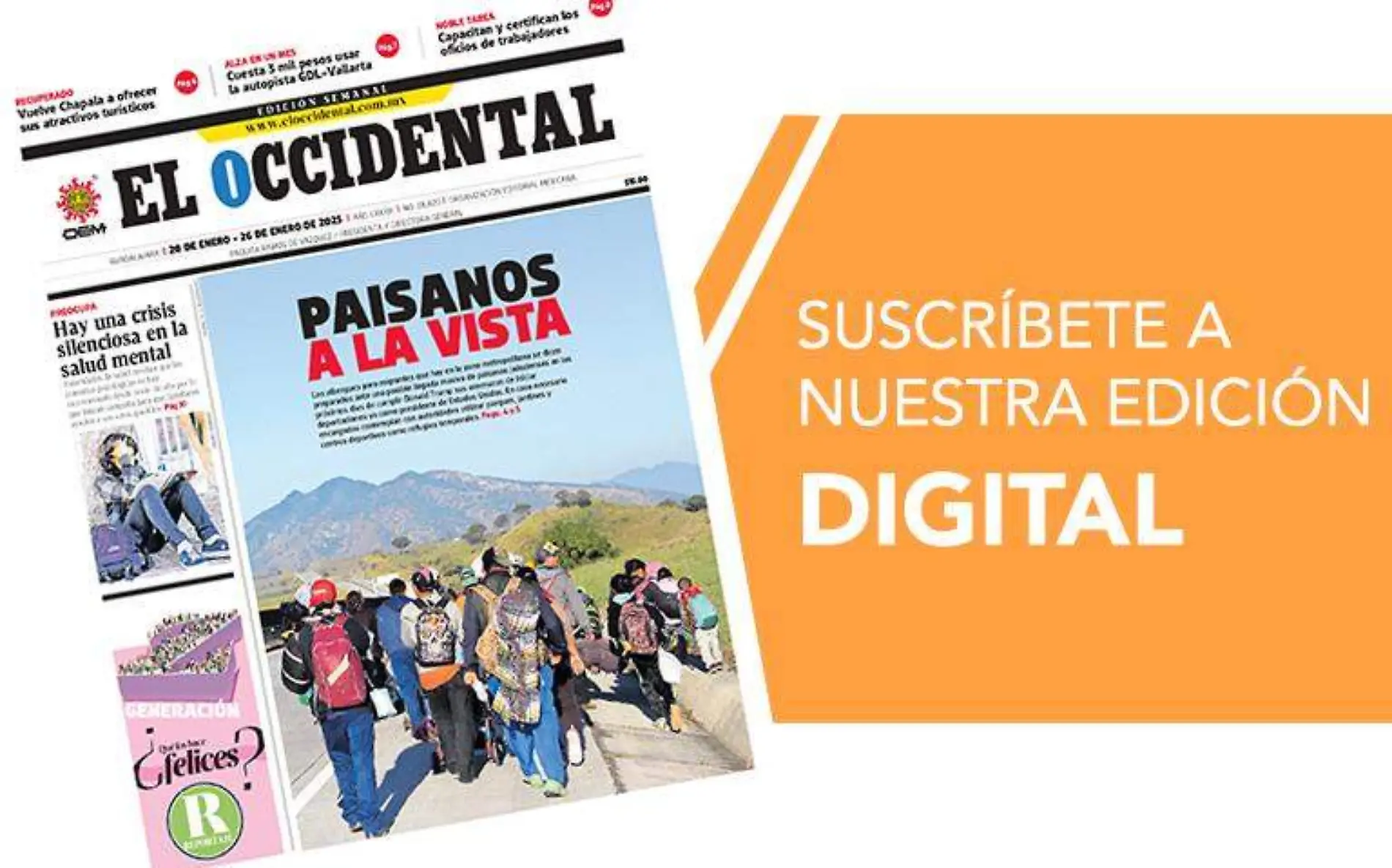 Portada digital semanario 20 de enero 2025